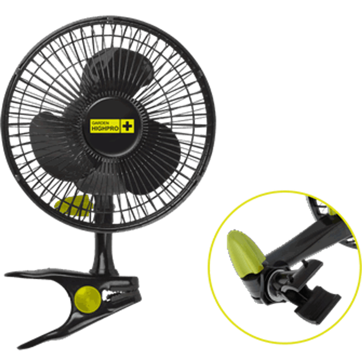 Klipsvifte, 15cm, 5W, to hastigheter
